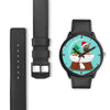 Cairn Terrier Georgia Christmas Special Wrist Watch