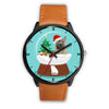 Cairn Terrier Georgia Christmas Special Wrist Watch