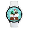 Cairn Terrier Georgia Christmas Special Wrist Watch