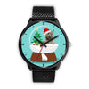 Cairn Terrier Georgia Christmas Special Wrist Watch