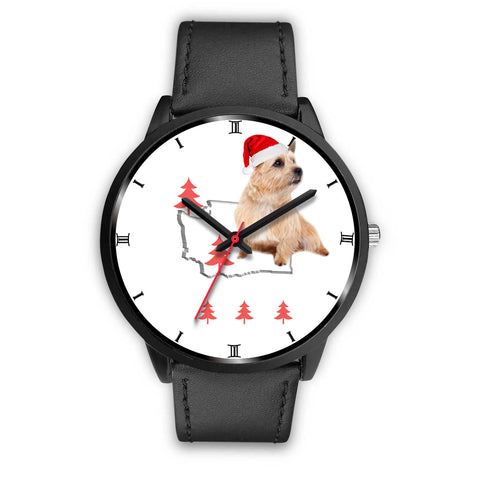 Norwich Terrier Washington Christmas Special Wrist Watch