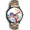 Papillon Dog Alabama Christmas Special Wrist Watch