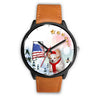 Papillon Dog Alabama Christmas Special Wrist Watch