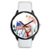 Papillon Dog Alabama Christmas Special Wrist Watch