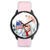 Papillon Dog Alabama Christmas Special Wrist Watch