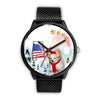 Papillon Dog Alabama Christmas Special Wrist Watch