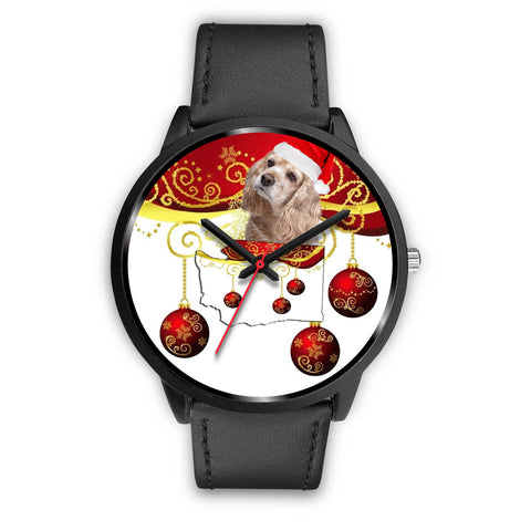 Cocker Spaniel Washington Christmas Special Wrist Watch