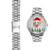 Cute Pembroke Welsh Corgi Christmas Wrist Watch