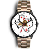 Cocker Spaniel Texas Christmas Special Wrist Watch