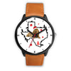 Cocker Spaniel Texas Christmas Special Wrist Watch