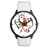 Cocker Spaniel Texas Christmas Special Wrist Watch