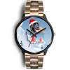 Leonberger Dog Washington Christmas Special Wrist Watch