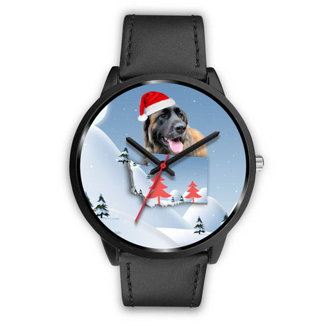 Leonberger Dog Washington Christmas Special Wrist Watch