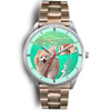 Cute Pomeranian Dog Pennsylvania Christmas Special Wrist Watch