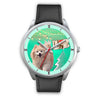 Cute Pomeranian Dog Pennsylvania Christmas Special Wrist Watch