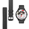 Japanese Chin Dog Georgia Christmas Special Wrist Watch