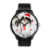 Japanese Chin Dog Georgia Christmas Special Wrist Watch