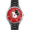 Curly Coated Retriever Georgia Christmas Special Wrist Watch