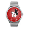 Curly Coated Retriever Georgia Christmas Special Wrist Watch