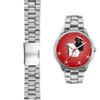 Curly Coated Retriever Georgia Christmas Special Wrist Watch