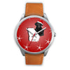 Curly Coated Retriever Georgia Christmas Special Wrist Watch