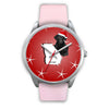 Curly Coated Retriever Georgia Christmas Special Wrist Watch
