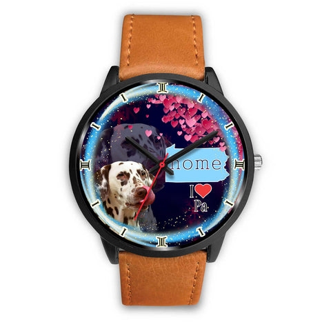 Dalmatian Dog Pennsylvania Christmas Special Wrist Watch