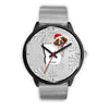 Brittany dog Georgia Christmas Special Wrist Watch