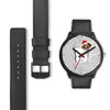 Brittany dog Georgia Christmas Special Wrist Watch