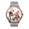 Petit Basset Griffon Vendéen Alabama Christmas Special Wrist Watch