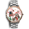 Petit Basset Griffon Vendéen Alabama Christmas Special Wrist Watch