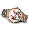 Petit Basset Griffon Vendéen Alabama Christmas Special Wrist Watch