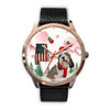 Petit Basset Griffon Vendéen Alabama Christmas Special Wrist Watch