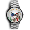 Petit Basset Griffon Vendéen Arizona Christmas Special Wrist Watch