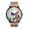 Petit Basset Griffon Vendéen Arizona Christmas Special Wrist Watch