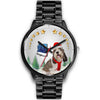Petit Basset Griffon Vendéen Arizona Christmas Special Wrist Watch