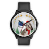 Petit Basset Griffon Vendéen Arizona Christmas Special Wrist Watch