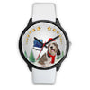 Petit Basset Griffon Vendéen Arizona Christmas Special Wrist Watch