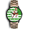 Brittany Dog Washington Christmas Special Wrist Watch