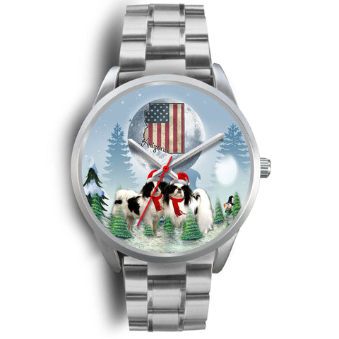 Japanese Chin Arizona Christmas Special Wrist Watch