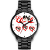 Japanese Chin Love Print Christmas Special Wrist Watch