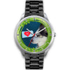 Amazing Siberian Husky Dog Christmas Pennsylvania Christmas Special Wrist Watch