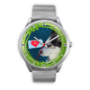 Amazing Siberian Husky Dog Christmas Pennsylvania Christmas Special Wrist Watch