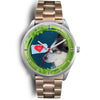 Amazing Siberian Husky Dog Christmas Pennsylvania Christmas Special Wrist Watch