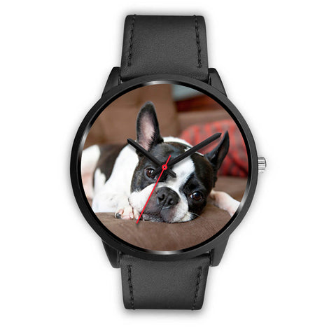 Boston Terrier Unisex Wrist Watch