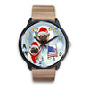 Cute Pug Alabama Christmas Special Wrist Watch