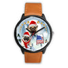 Cute Pug Alabama Christmas Special Wrist Watch