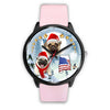 Cute Pug Alabama Christmas Special Wrist Watch