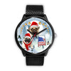 Cute Pug Alabama Christmas Special Wrist Watch