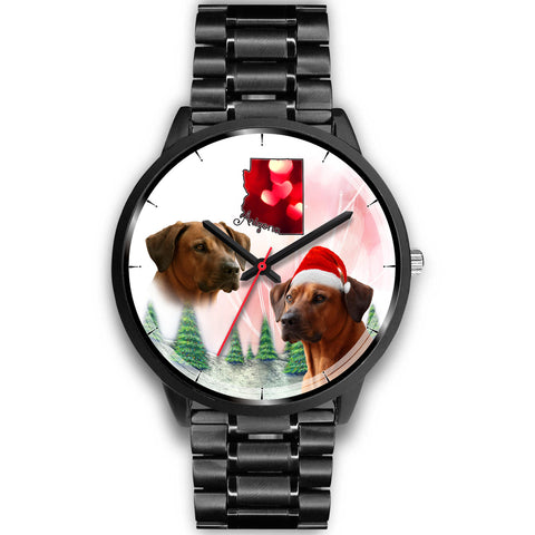 Rhodesian Ridgeback Arizona Christmas Special Wrist Watch